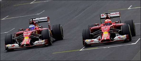 Fernando Alonso e Kimi Raikkonen
