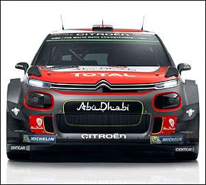 Citroen Racing revela C3 WRC 2017