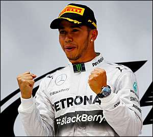 Lewis Hamilton vence na GP da China