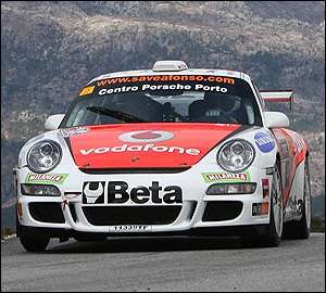 José Pedro Fontes com Porsche 911 GT3