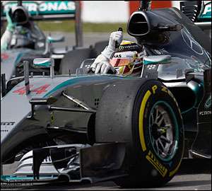 Lewis Hamilton vitorioso no GP do Canadá