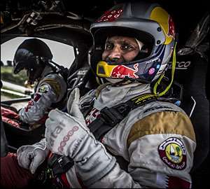 Nasser Al-Attiyah com Mini no Dakar