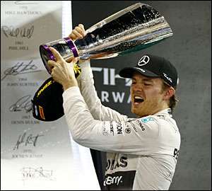 Rosberg encerra temporada com vitória