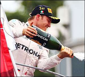 Nico Rosberg conquista vitória em Monza