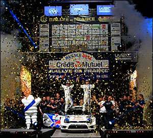 Jari-Matti Latvala vence Rally de França