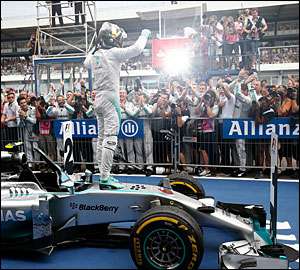 Nico Rosberg domina GP da Alemanha