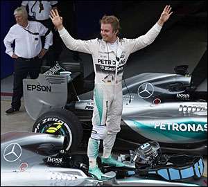 Rosberg domina Grande Prémio do Brasil