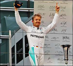 Nico Rosberg bate oposição no GP da China