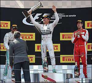Nico Rosberg vence GP de Espanha
