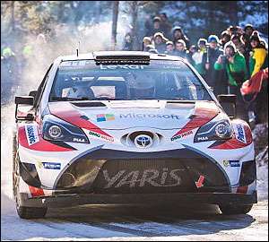 Toyota Yaris WRC revisto para Rali da Suécia