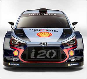 Hyundai apresentou i20 Coupé WRC