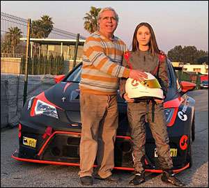 Gabriela Correia com SEAT Leon TCR