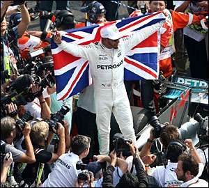 Hamilton conquista tetra no GP do México