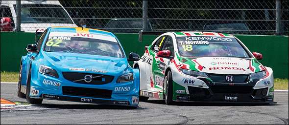 Tiago Monteiro e Thed Bjork