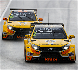 O domínio dos LADA Vesta em Moscovo