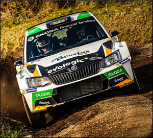 M. & Costas com Fabia R5 no Serras de Fafe