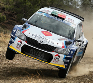 Bruno Magalhães é líder do Europeu de Ralis