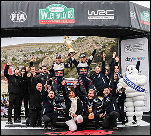 Sébastien Ogier herda triunfo em Gales