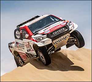 Al-Attiyah leva Toyota ao triunfo no Dakar