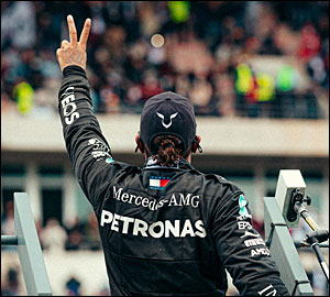 Lewis Hamilton faz história em Portugal!