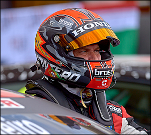 Tiago Monteiro nos pontos na Hungria